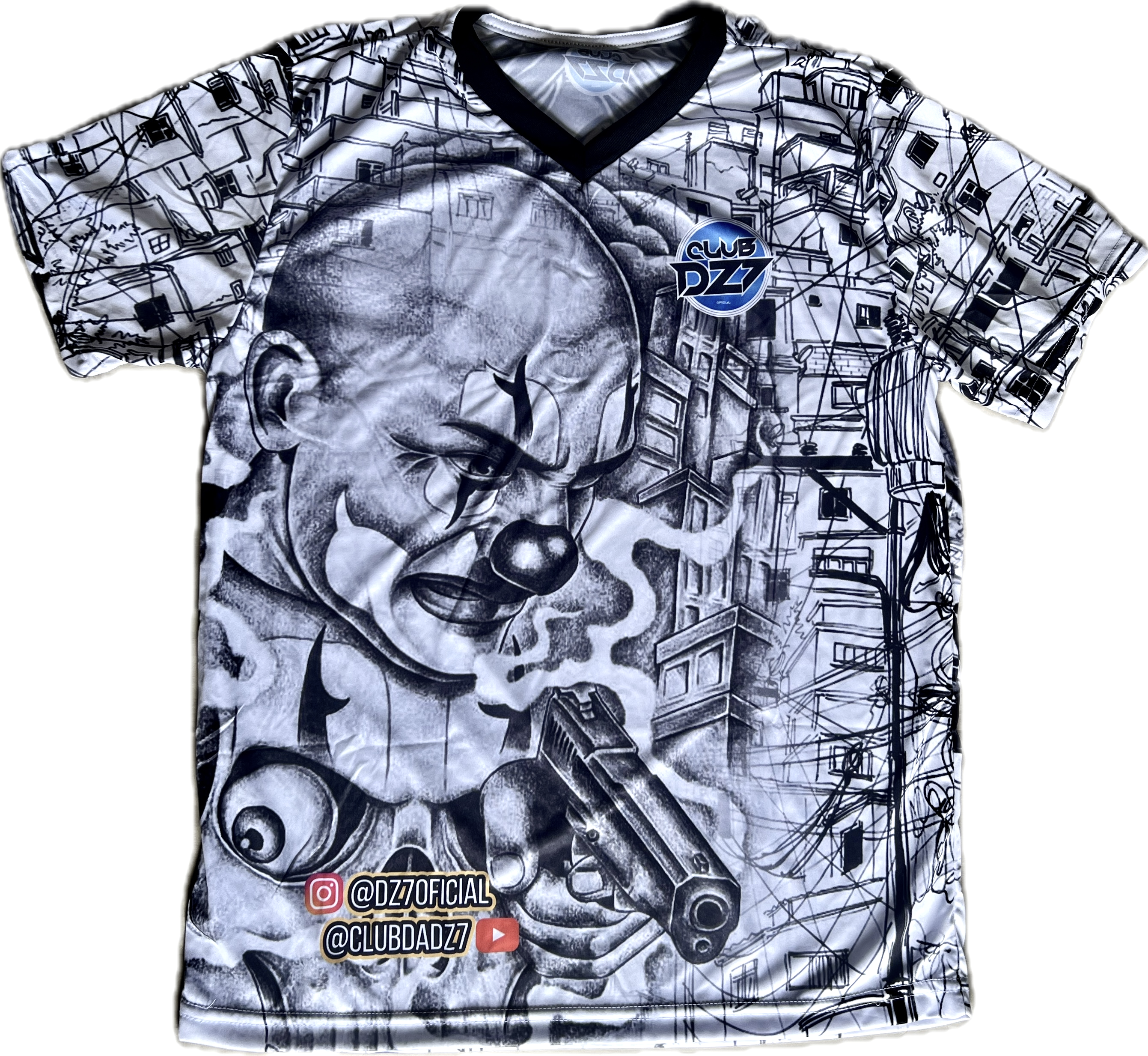 Camiseta favela clown