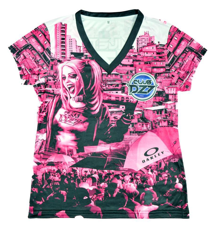 Camiseta Arlequina feminino